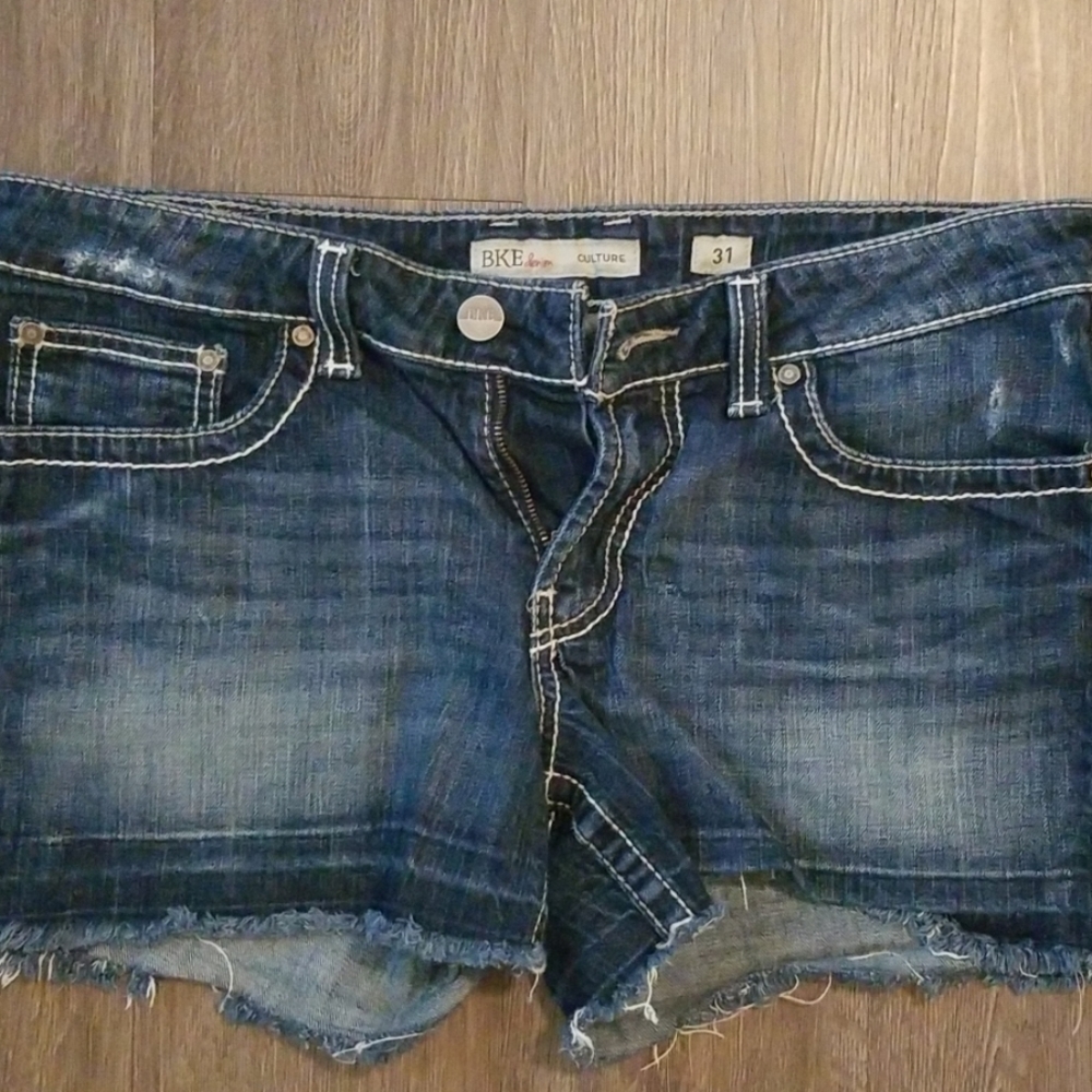 Bake denim shorts